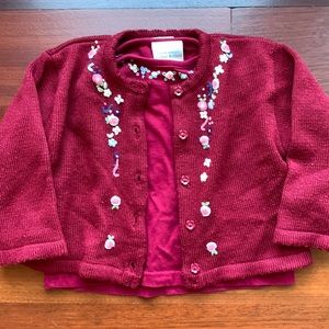 Laura Ashley VTG Bundle 2pc Sweater & Top Sz 2-3